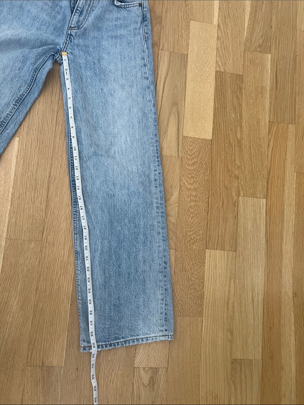 Denim Forum Farrah High Rise Wide Leg Jeans - Picture 9 of 9